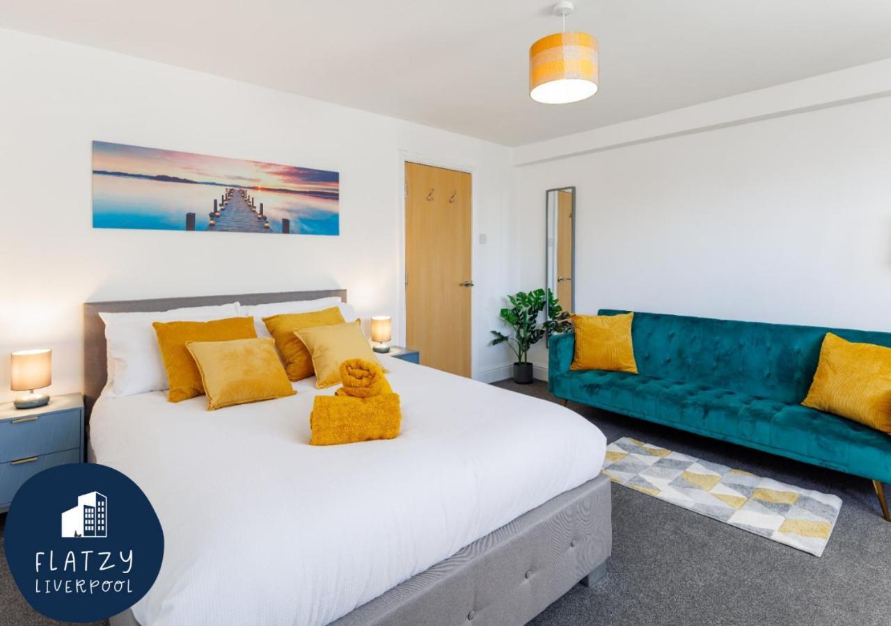 Flatzy - Modern Apartment Close To Football Stadiums Liverpool Bagian luar foto